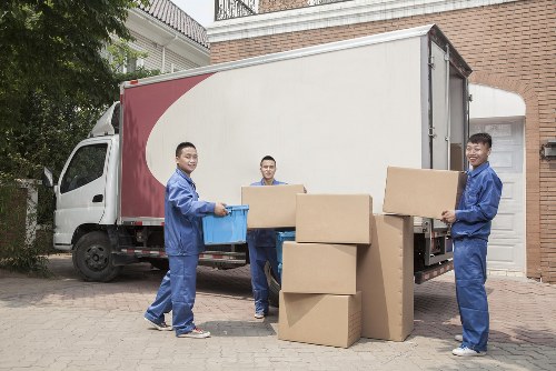Man and van vehicle ready for a local move in Dagenham