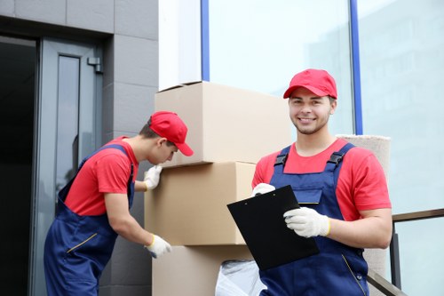 Office removal service handling business equipment in Dagenham