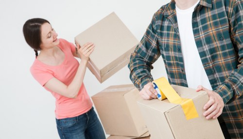 Professional loading support for a Dagenham house move