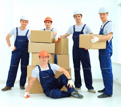 Removals van supporting a local move in Dagenham