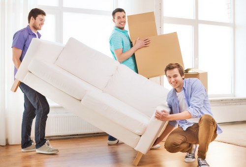 Local moving van for furniture collection and delivery in Dagenham
