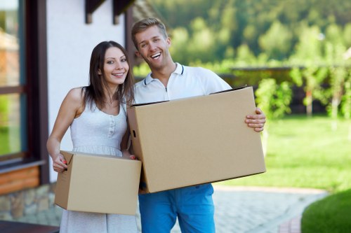 Commercial removals support for a business move in Dagenham