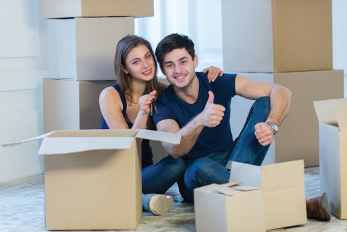 Local house removals in Dagenham with careful loading