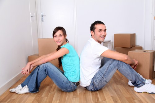 Frequently asked questions section for commercial moves in Dagenham