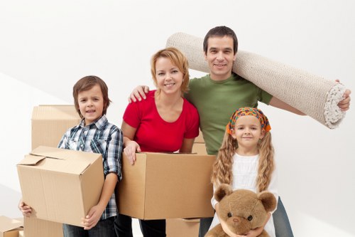 Bank transfer and card payment options for moving services