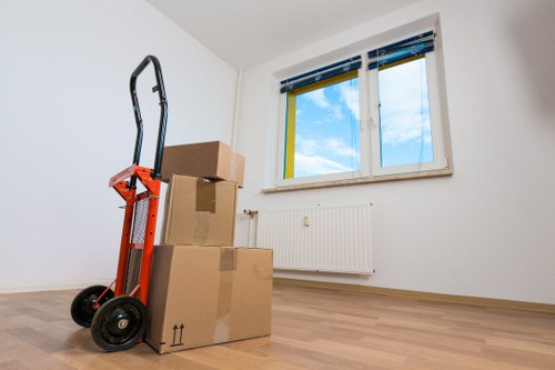 Furniture handling during a Dagenham house relocation